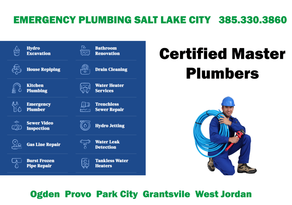 Salt Lake City Emergency Plumbing 24HR Plumbers 3853303860